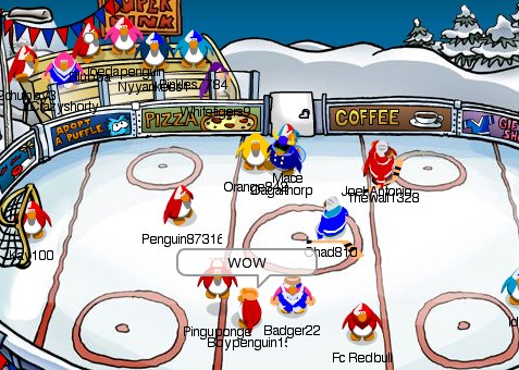 Resultado de imagen para sports party 2006 club penguin